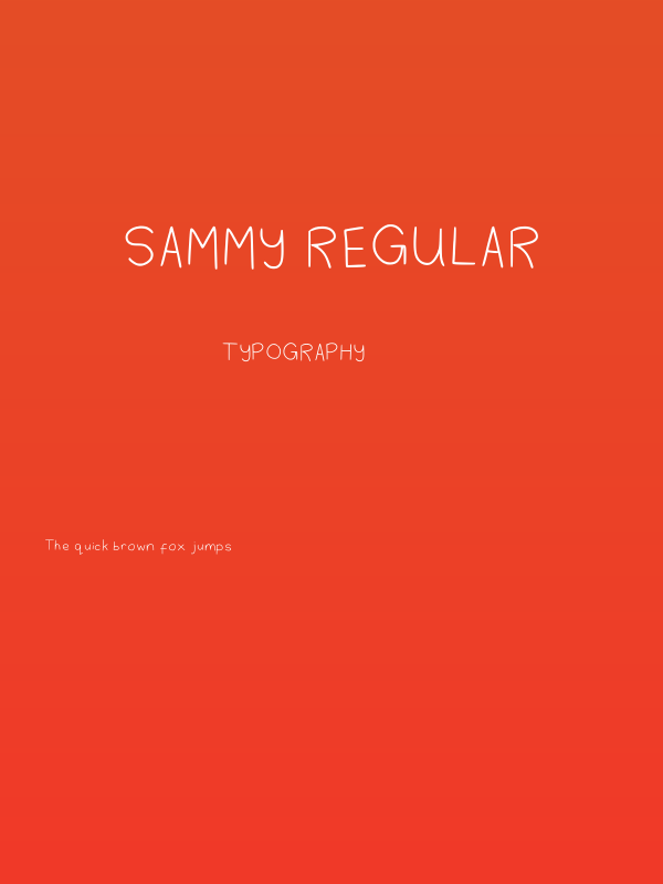 Sammy Regular Poster