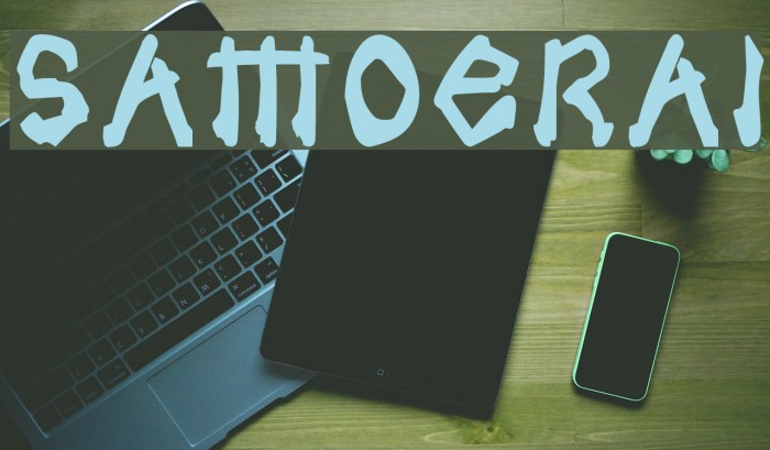 Samoerai Font examples