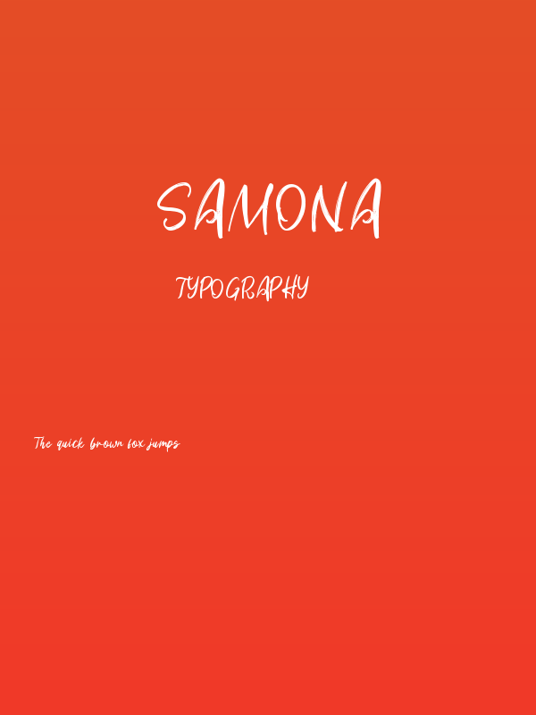 Samona Poster
