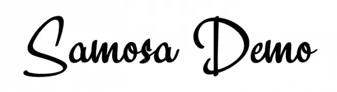 Samosa Demo Font