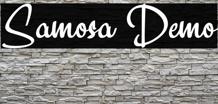 Samosa Demo Example 3