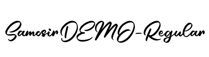 SamosirDEMO-Regular  لخطوط تنزيل