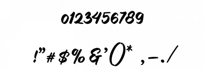 SamosirDEMO-Regular Font OTHER CHARS