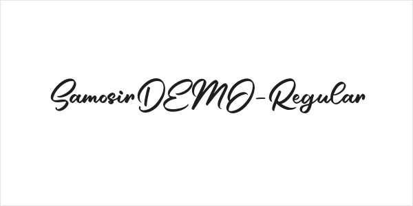 SamosirDEMO-Regular Logo