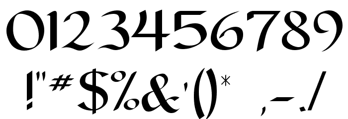 Samovar SSi Font OTHER CHARS