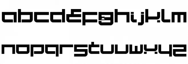 Sampa LDR Regular Font UPPERCASE