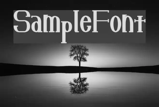 SampleFont Font examples