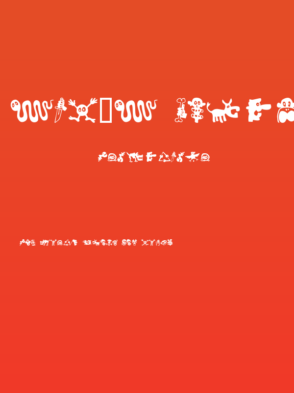 Sam's Dingbats No.1 Poster