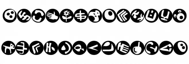 Sam's Dingbats No.2 Schriftart Groß