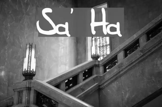 Sam's Handwriting फ़ॉन्ट examples