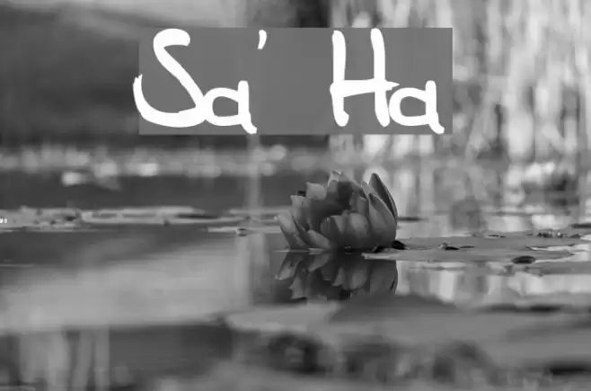 Sam's Handwriting फ़ॉन्ट examples