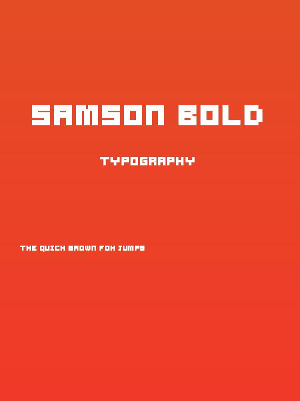 Samson Bold Poster