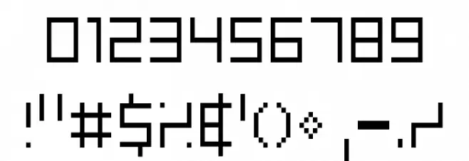 Samson Light Font OTHER CHARS