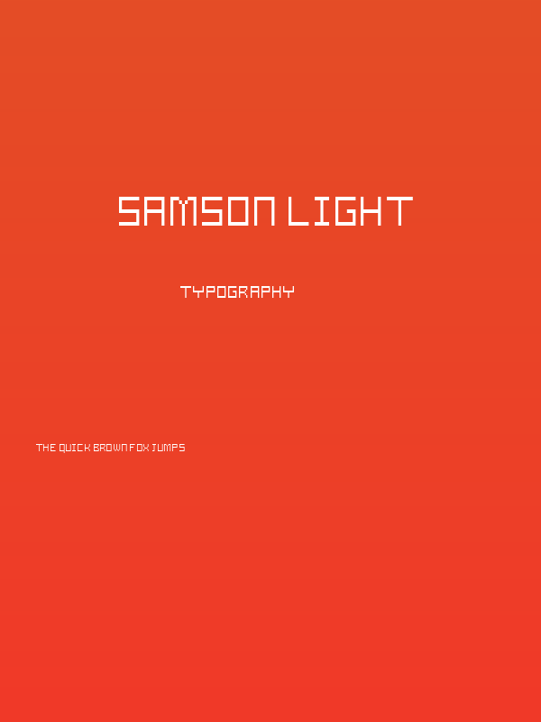 Samson Light Poster