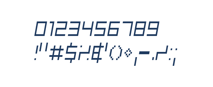 Samson ThinOblique Other Characters