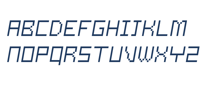 Samson ThinOblique Uppercase