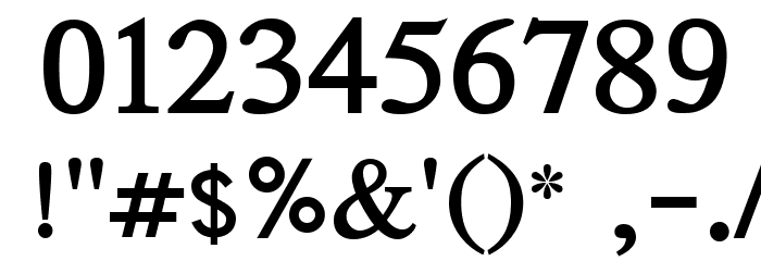 SamtolHeavy Font OTHER CHARS