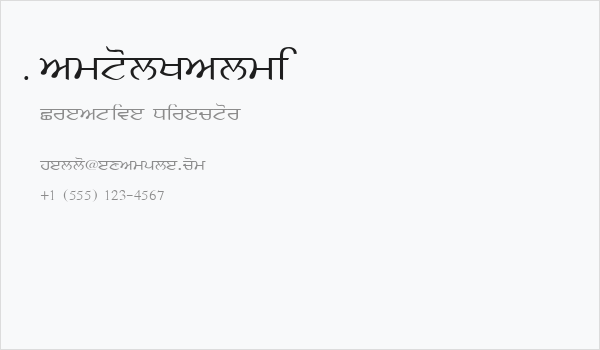 SamtolKalmi Business Card