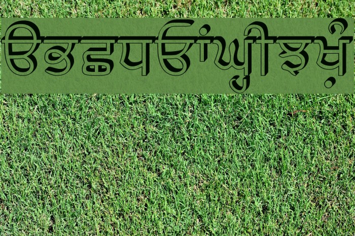 SamtolRaised Font examples