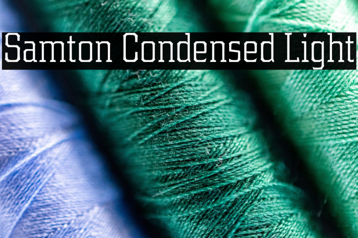 Samton Condensed Light Example 1