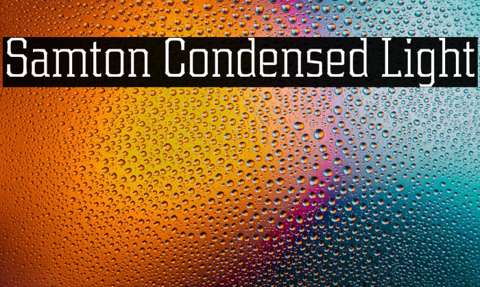 Samton Condensed Light Example 3