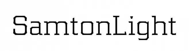 Samton Light  免费字体下载