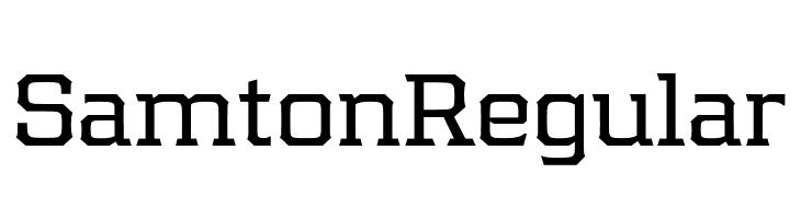 Samton Regular  Fuentes Gratis Descargar