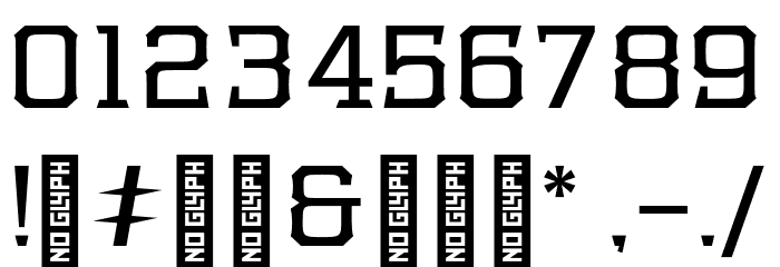 Samton Regular Font OTHER CHARS
