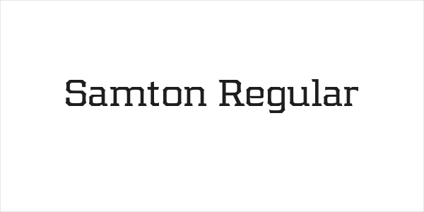 Samton Regular Logo