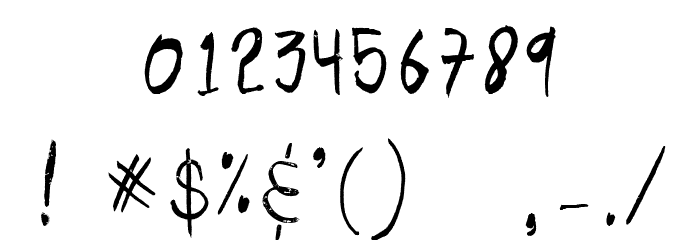 Samudera Font Regular Font OTHER CHARS