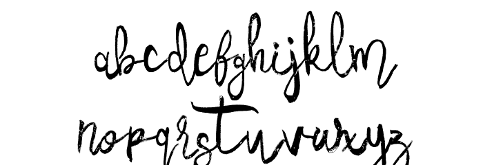 Samudera Font Regular Font LOWERCASE