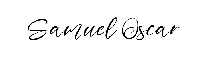 Samuel Oscar  フリーフォントのダウンロード