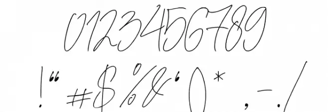 Samuel Zevanni Font OTHER CHARS