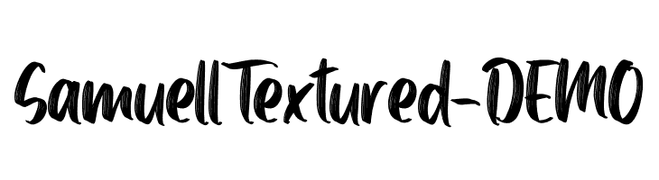 Samuell Textured - DEMO  नि: शुल्क फ़ॉन्ट्स डाउनलोड
