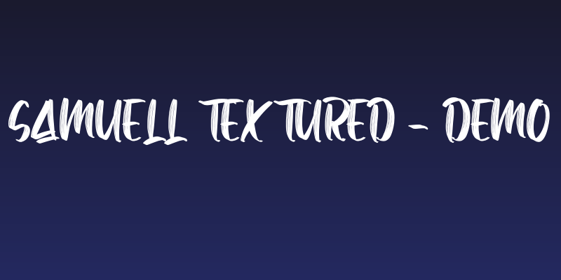 Samuell Textured - DEMO Social Header