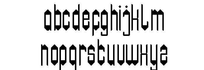 Samurai Sword Font LOWERCASE