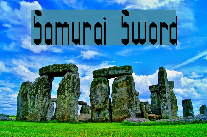 Samurai Sword Example 3