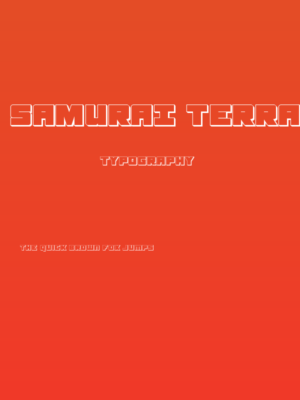 Samurai Terrapin 3D Poster