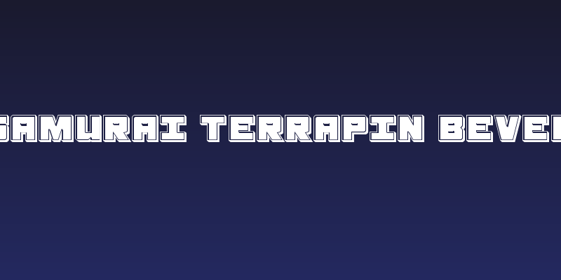Samurai Terrapin Bevel Social Header