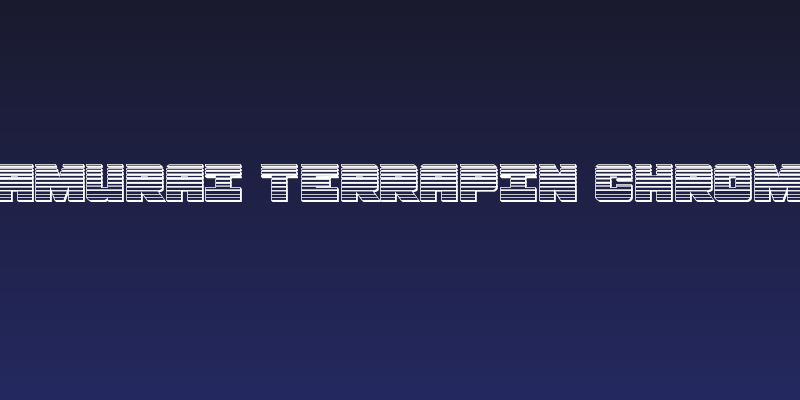 Samurai Terrapin Chrome Social Header