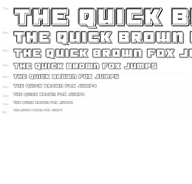 Samurai Terrapin Engraved Waterfall