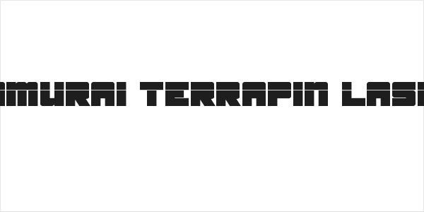 Samurai Terrapin Laser Logo
