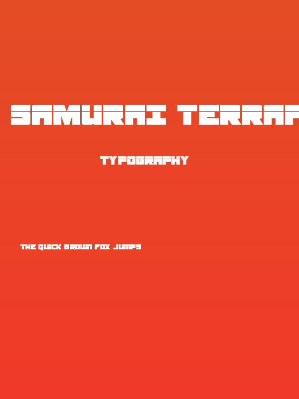 Samurai Terrapin Laser Poster