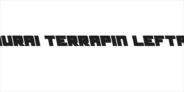 Samurai Terrapin Leftalic Logo