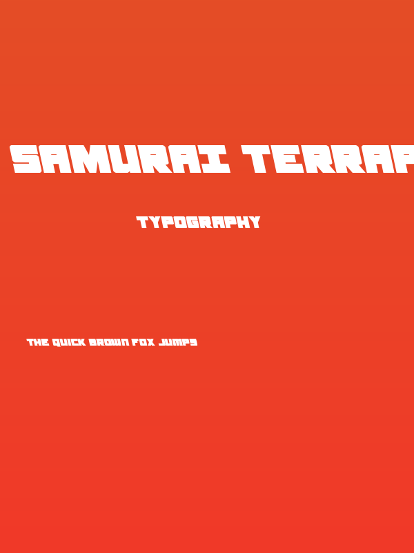 Samurai Terrapin Leftalic Poster