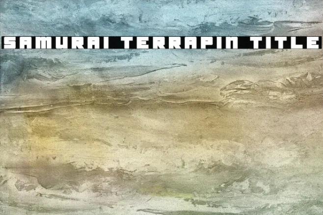 Samurai Terrapin Title Example 3