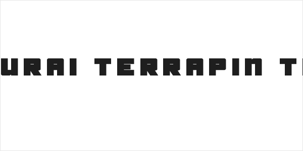Samurai Terrapin Title Logo