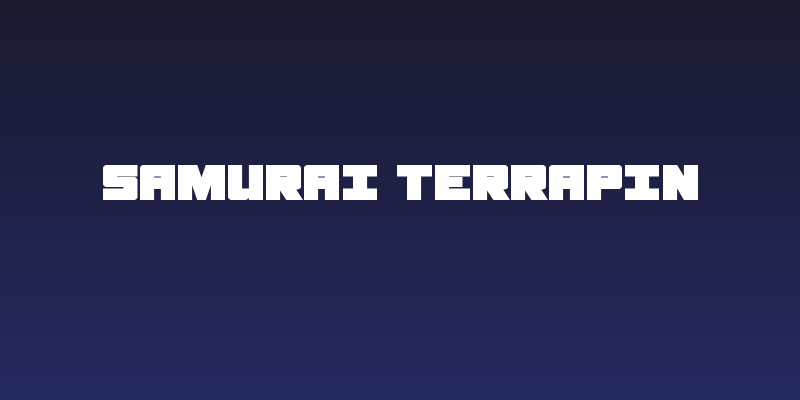 Samurai Terrapin Social Header