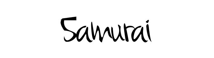 Samurai  Descarca Fonturi Gratis