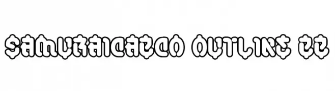 SamuraiCabCo Outline BB  baixar fontes gratis